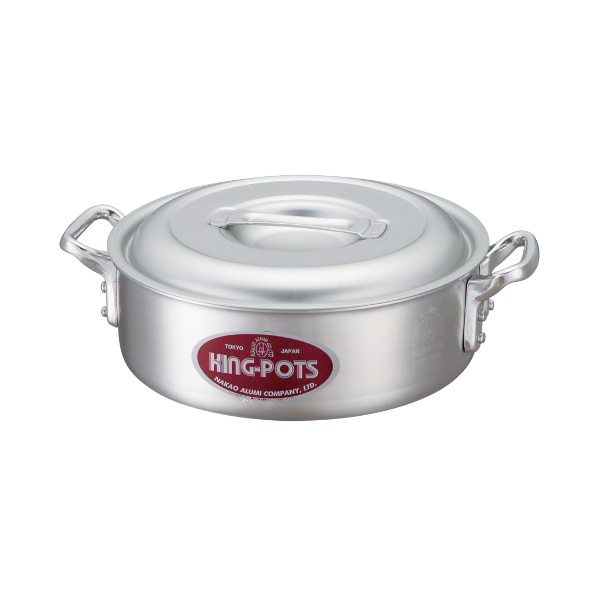 新品未使用品 KING-POTS 48cm 29L 業務用　ナカオアルミ厚板鍋 082cbd45e3d1ad6d6d3623dd5e8caa