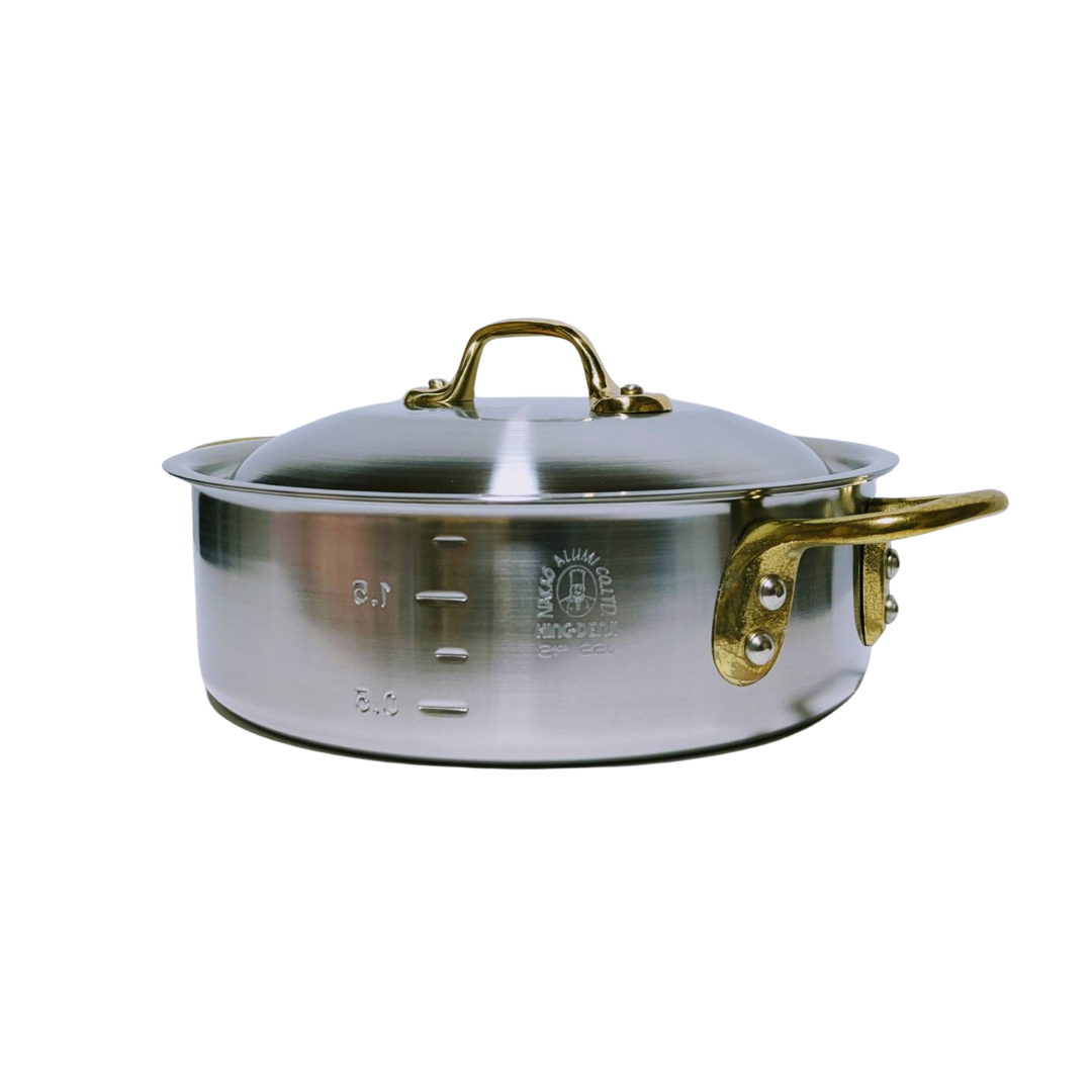 外輪 アルミ製 蓋付き寸胴鍋 直径45センチ 外輪 アルミ製 蓋付き寸胴鍋 直径45センチ