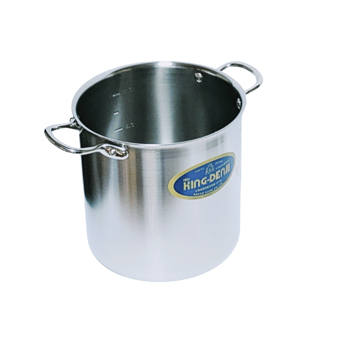 M555-1　NAKAO　フタ付　大型60cm 寸胴鍋　 店舗用品 業務用　 厨房用品 中尾アルミ製作所 アルミ深型寸胴鍋 42cm(80L) 006179 1個（直送品