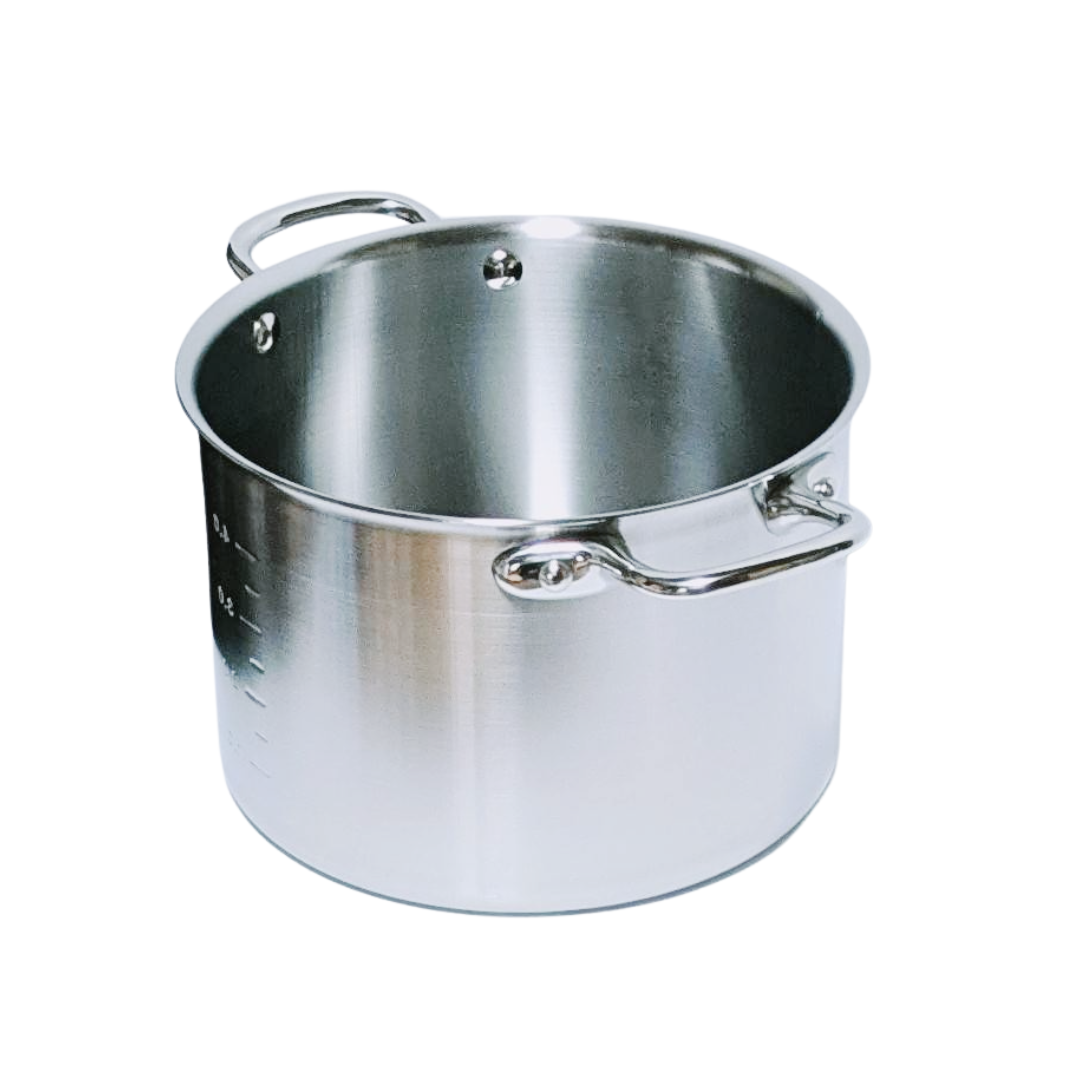 寸胴鍋 ステンレス IH 対応 NEW KING-DENJI 寸胴鍋 30cm　20.0L 業務用 日本製 ステンレス製 オール熱源対応 IH対応 寸胴 寸胴鍋 ステンレス製 [IH・ガス] 15~45cm 全10サイズ ⁄ ニューキング