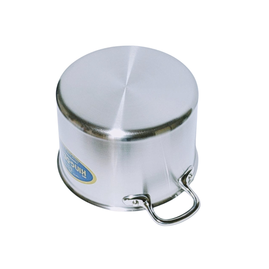 新品】中尾アルミ製作所 アルミ ニューキング 半寸胴鍋 39cm ラーメン 新品】中尾アルミ製作所 アルミ ニューキング 半寸胴鍋 39cm ラーメン