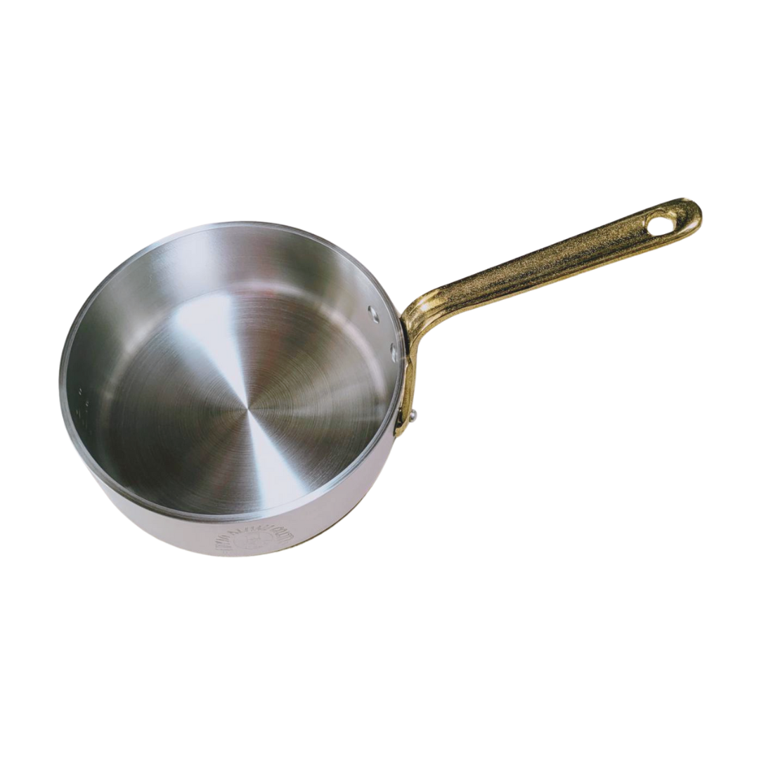 片手鍋・ソースパン 24cm キング アルミ 浅型 片手鍋(目盛付) キッチン用品