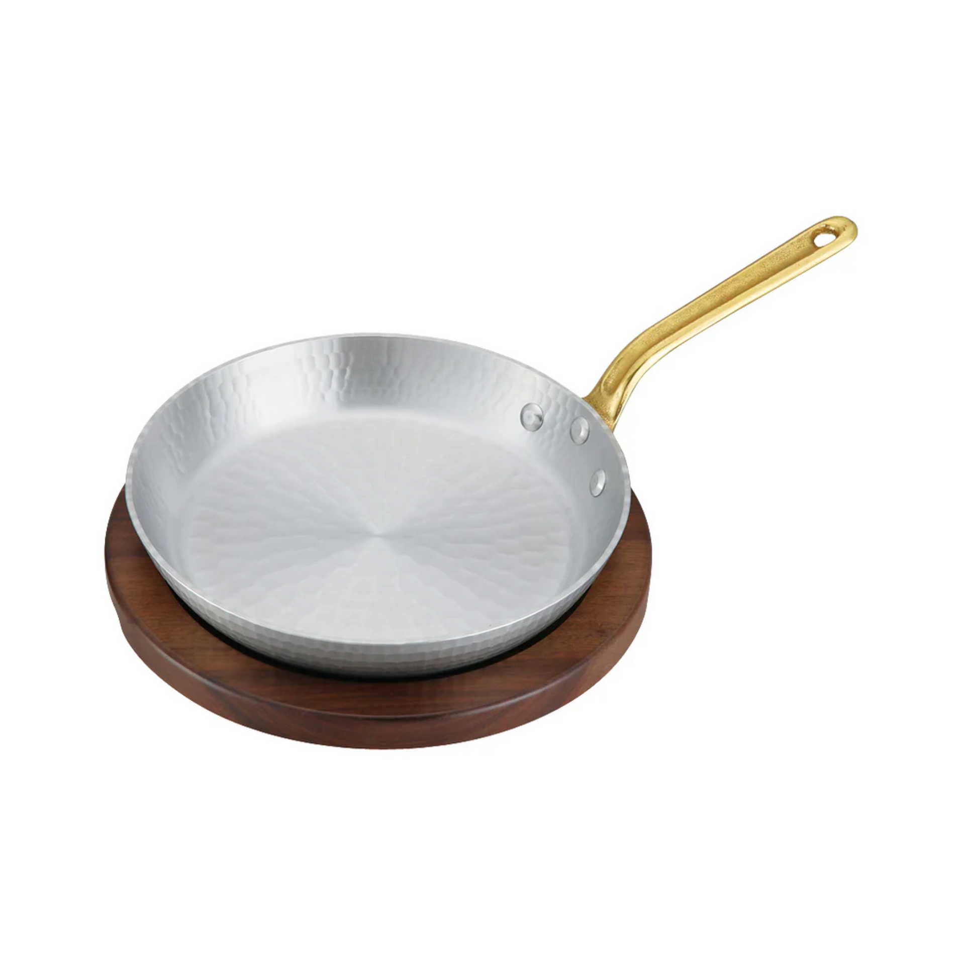 アルミ鍋 打出パエリア鍋 片手 [ガス] 15～27cm 全5サイズ