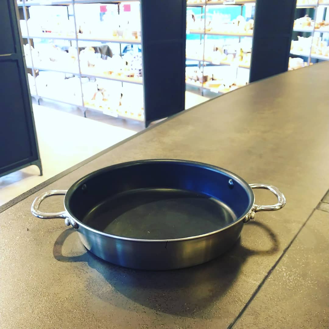 ステーキパン用 両手フライパン ステンレス製 [IH・ガス] 24